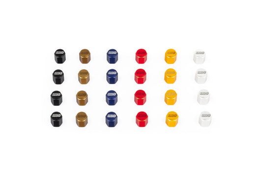 BBS Metal Valve Stem Cap Set-Wheels-Silicon Valley Bimmer