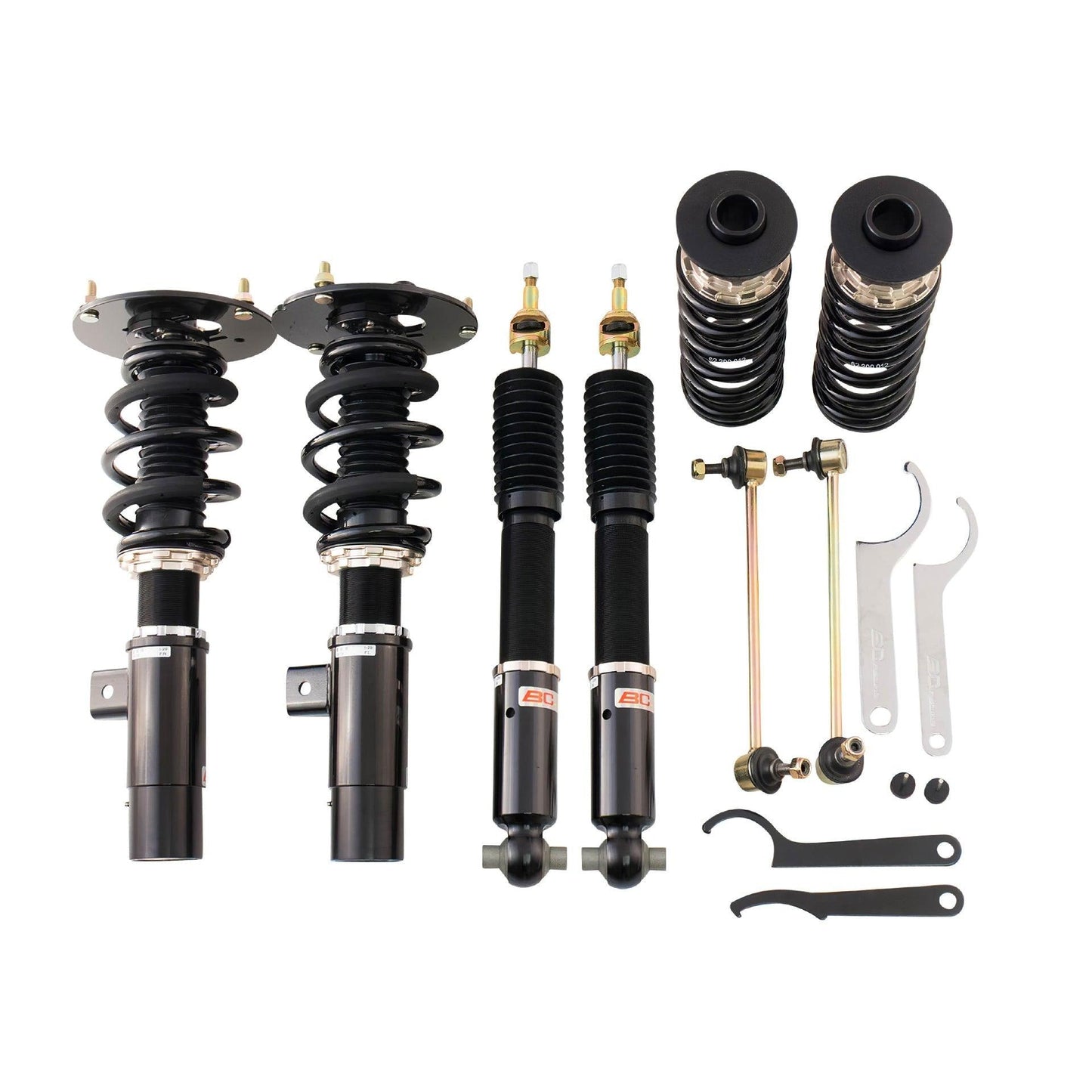 BC Racing 12-18 BMW 3 Series F30 3-Bolt Top Mounts (Extreme Low)-Suspension-Silicon Valley Bimmer