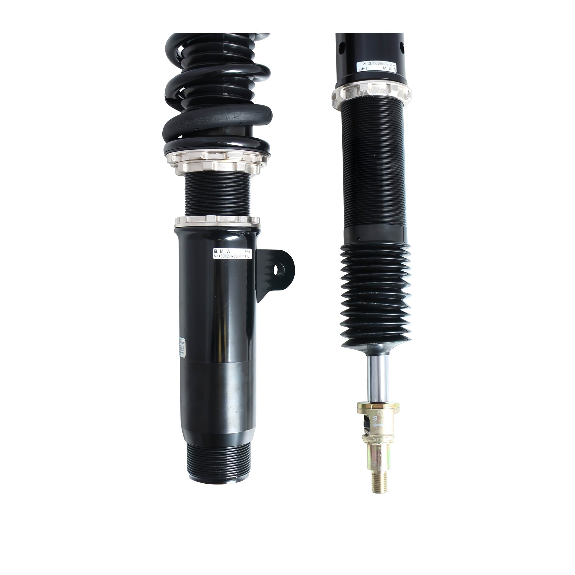 BC Racing 14-15 BMW F80 / F82 M3 & M4 (3-Bolt Top Mount)-Suspension-Silicon Valley Bimmer