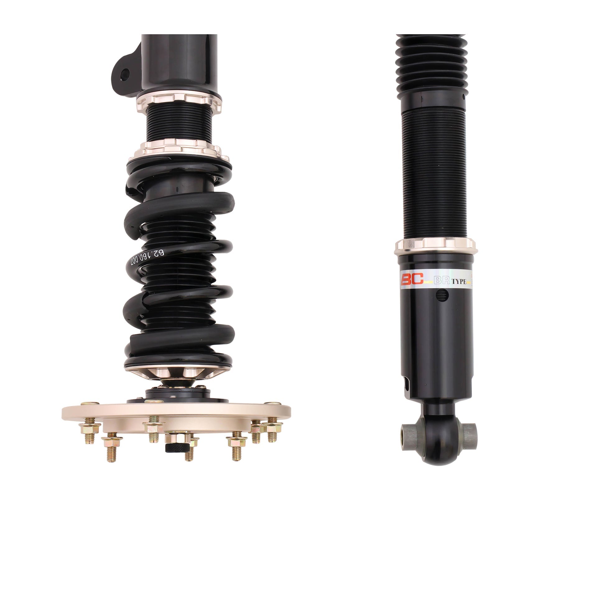 BC Racing 14-20 BMW F80 / F82 M3 & M4 (3-Bolt Top Mounts) (Rear Integrated / True Rear Coilover)-Suspension-Silicon Valley Bimmer