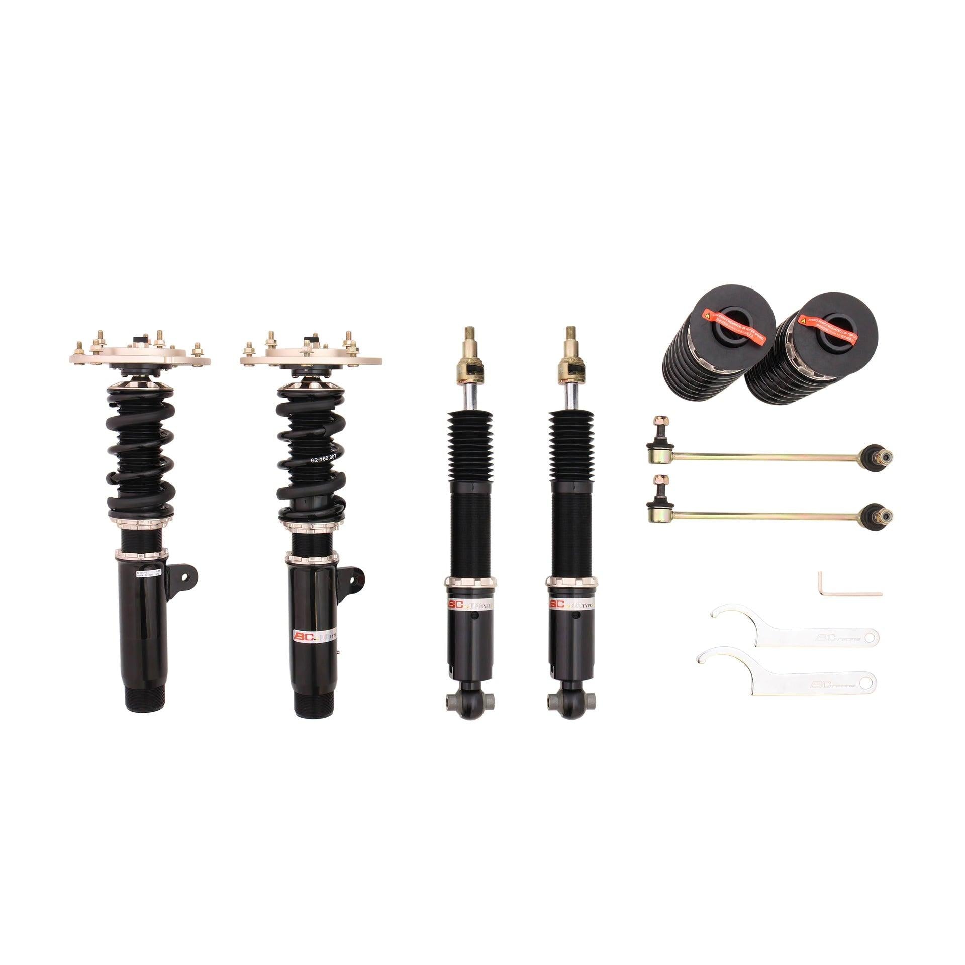 BC Racing 14-20 BMW F80 / F82 M3 & M4 (3-Bolt Top Mounts) (Rear Integrated / True Rear Coilover)-Suspension-Silicon Valley Bimmer