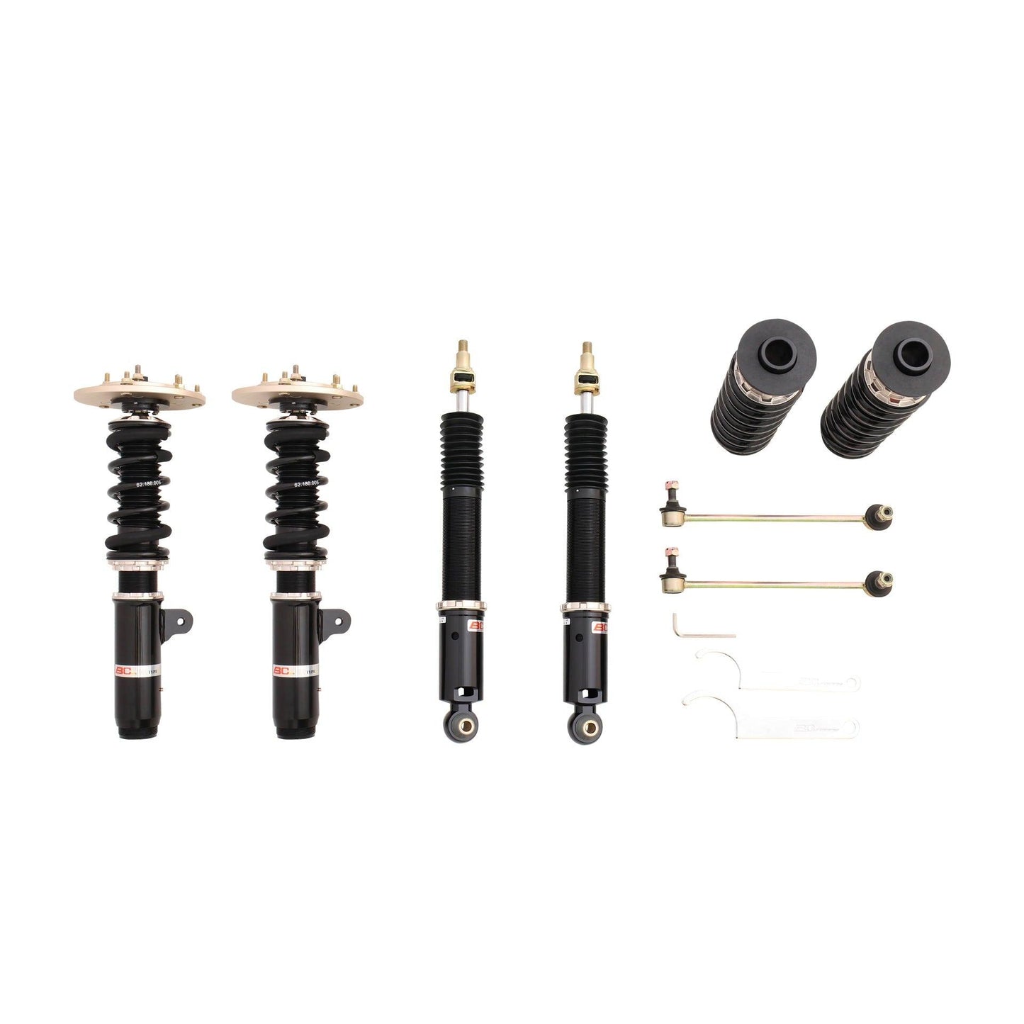 BC Racing 14-20 BMW M4 Cabrio F83 (5-Bolt Top Mounts)-Suspension-Silicon Valley Bimmer