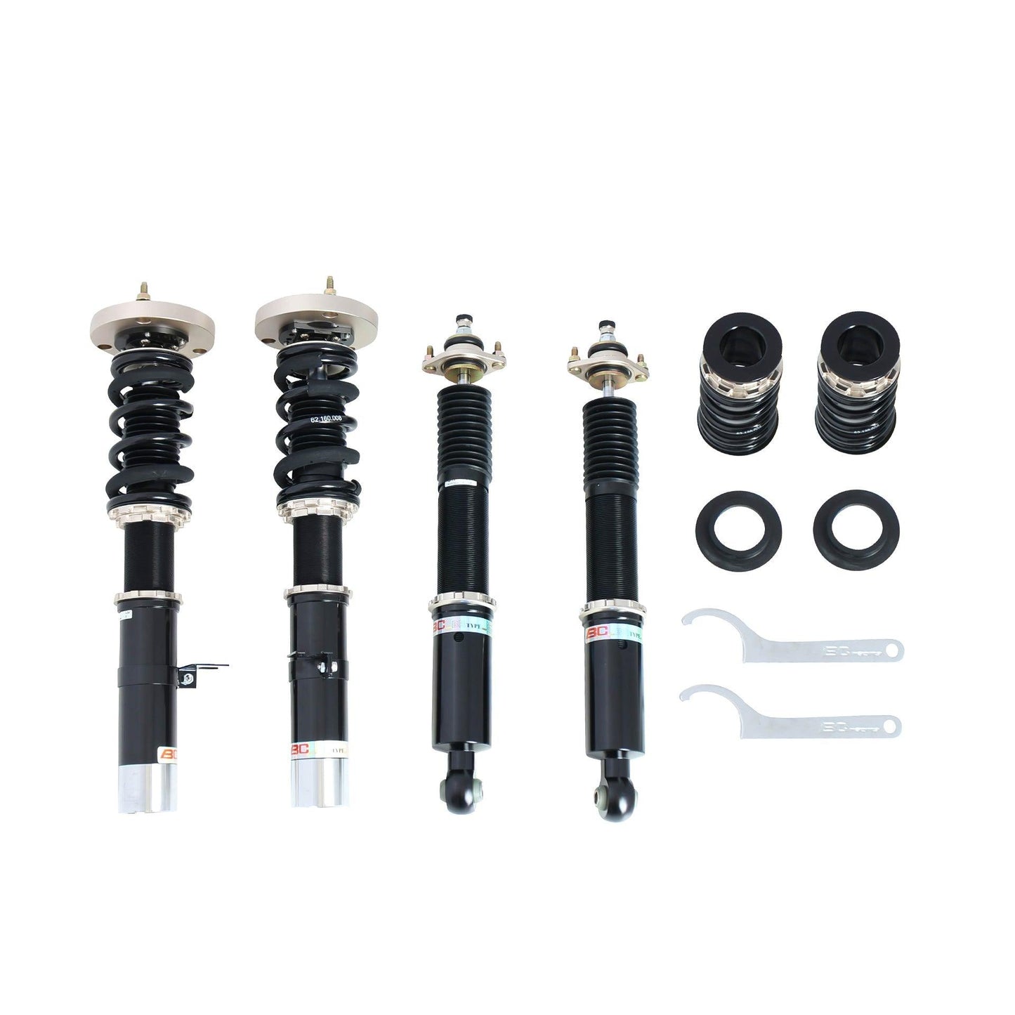 BC Racing 82-93 BMW 3-Series E30 (45mm Front Strut - Weld In)-Suspension-Silicon Valley Bimmer