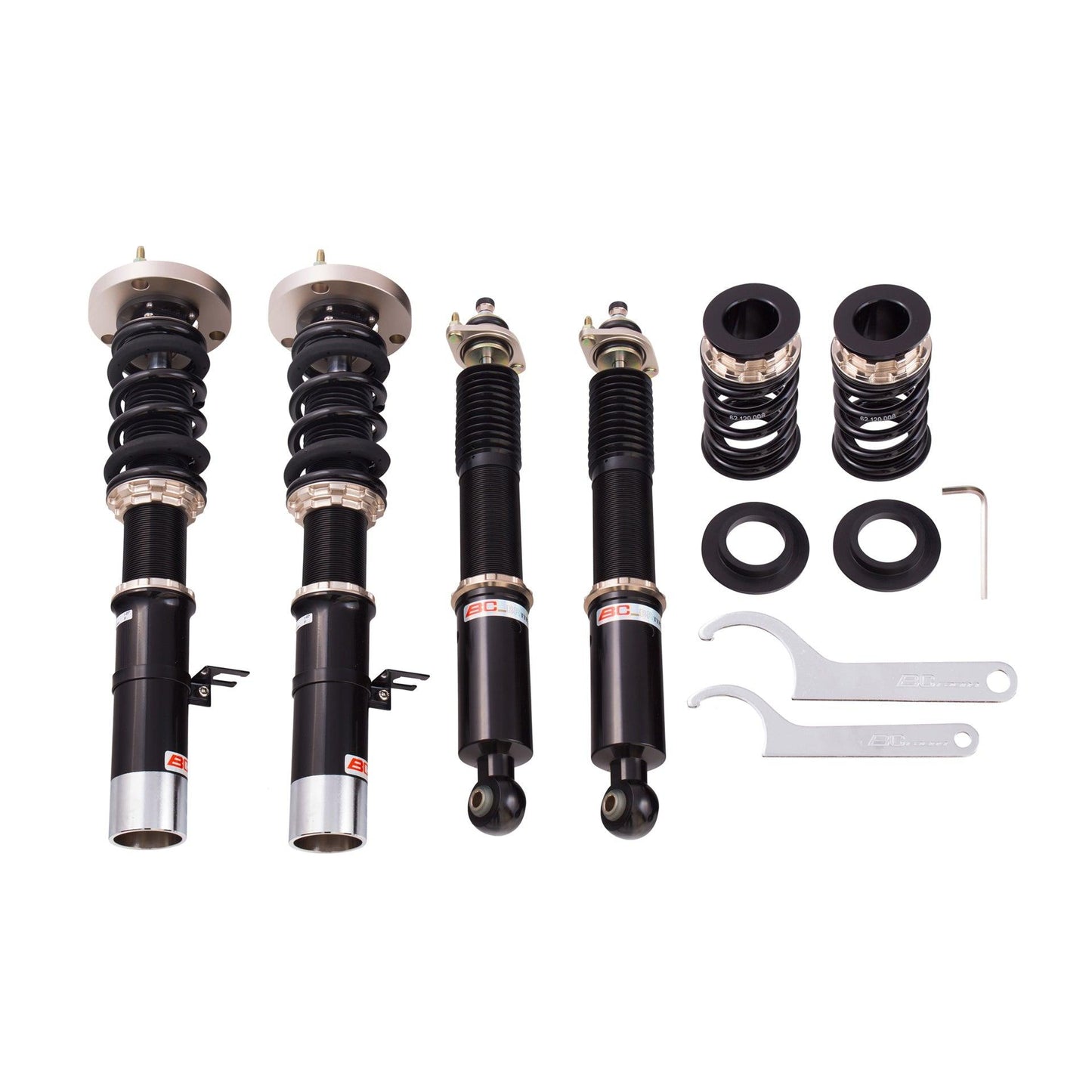 BC Racing 82-93 BMW 3-Series E30 (51mm Front Strut - Weld In)-Suspension-Silicon Valley Bimmer