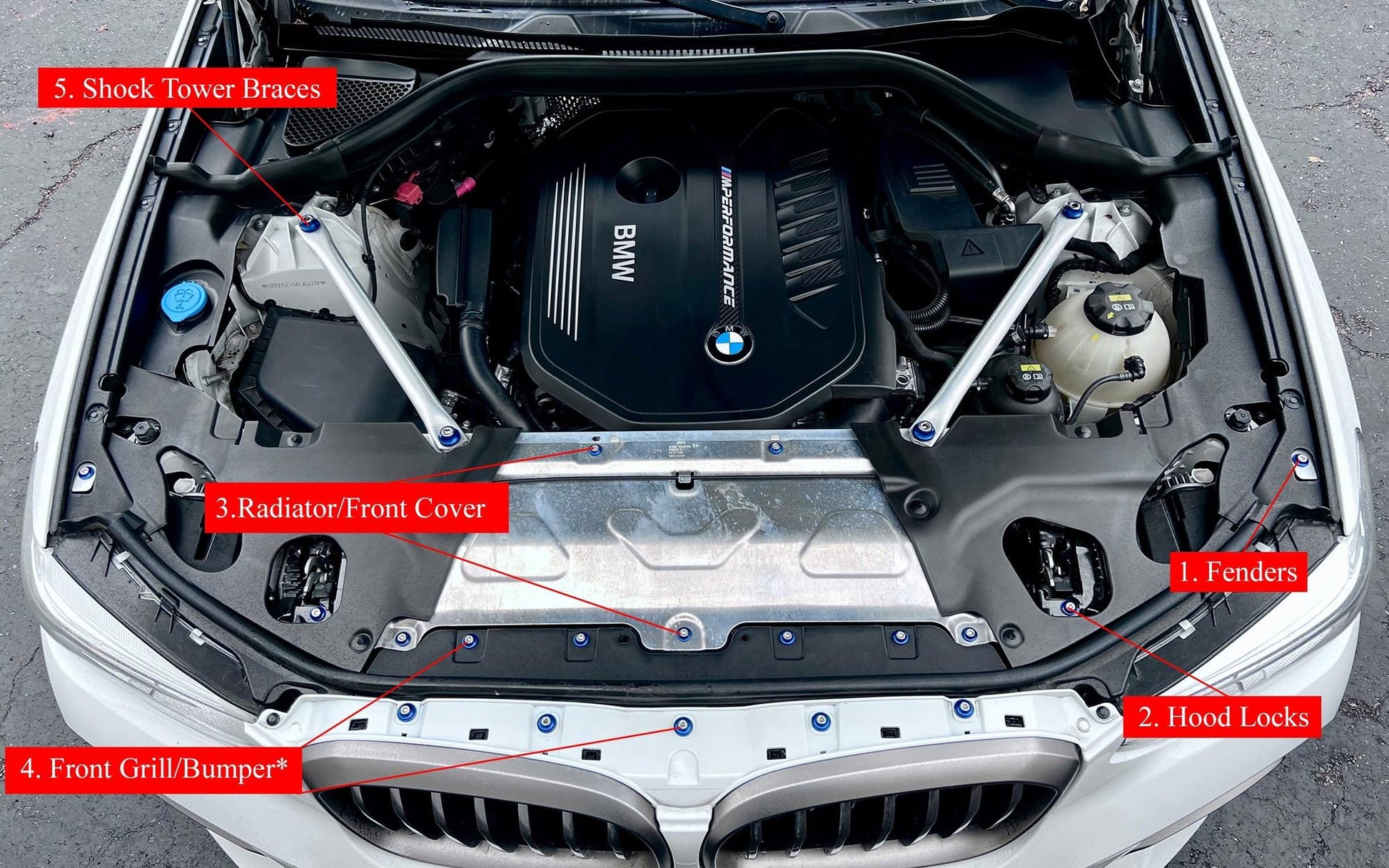 BMW 2018+ X3/X4 Dress Up Hardware Kit (F97/F98/G01/G02)-Exterior-Silicon Valley Bimmer