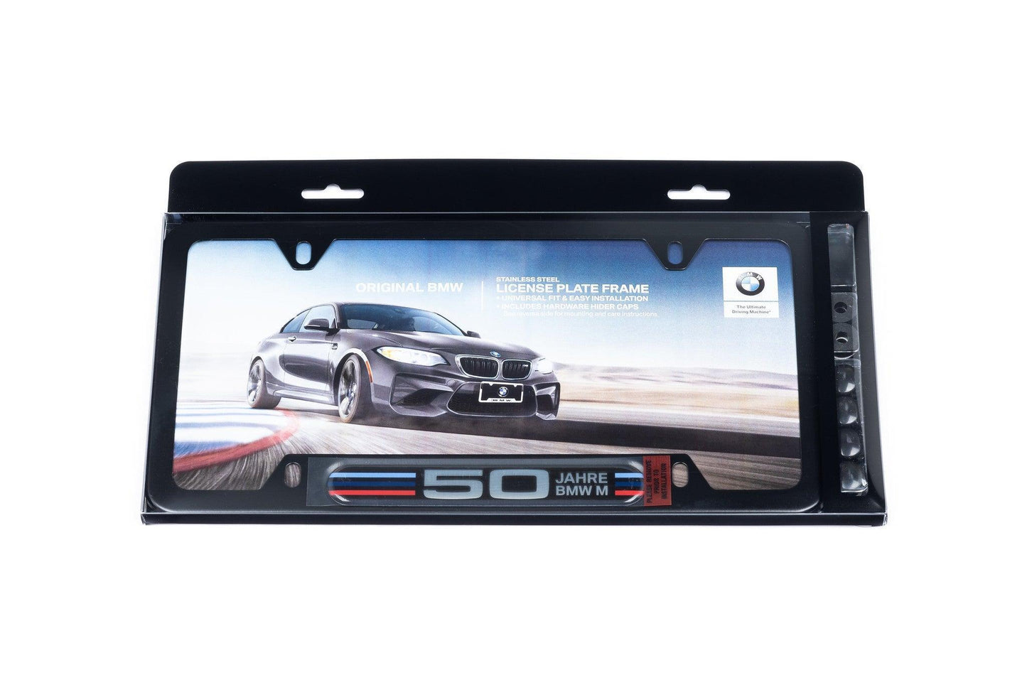 BMW 50th Anniversary M License Plate Frame