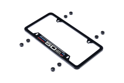 BMW 50th Anniversary M License Plate Frame