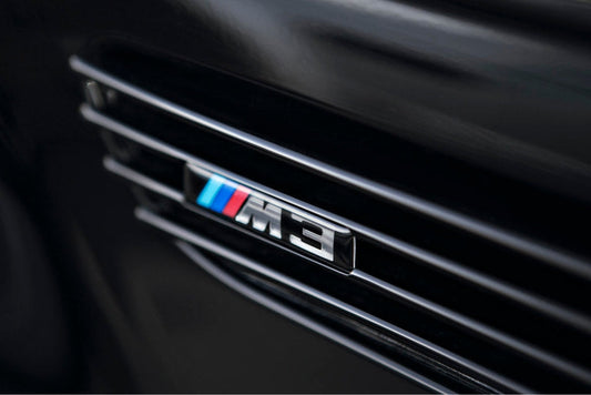 BMW E46 M3 / M3 CSL Side Grille Emblem Set-Exterior-Silicon Valley Bimmer
