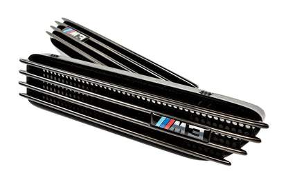 BMW E46 M3 / M3 CSL Side Grille Emblem Set-Exterior-Silicon Valley Bimmer