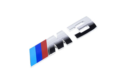 BMW E46 M3 OE Chrome Trunk Emblem-Exterior-Silicon Valley Bimmer