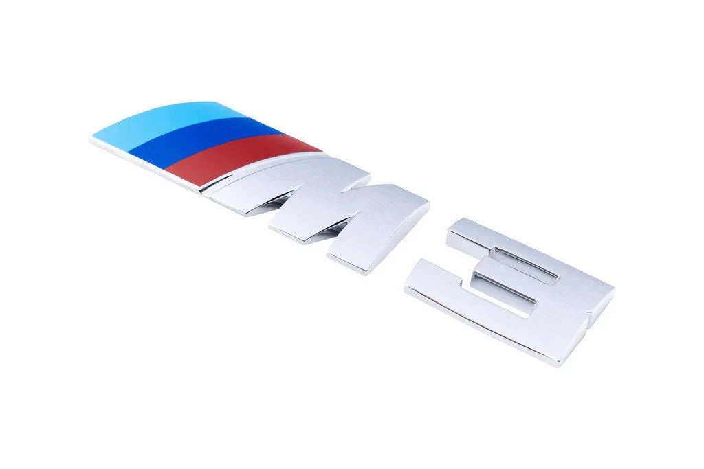 BMW E46 M3 OE Chrome Trunk Emblem-Exterior-Silicon Valley Bimmer
