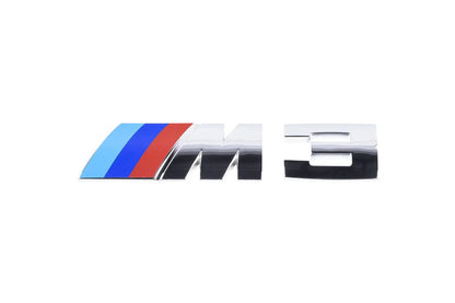 BMW E46 M3 OE Chrome Trunk Emblem-Exterior-Silicon Valley Bimmer