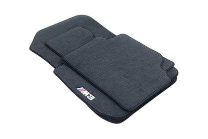 BMW E90 M3 Embroidered Floor Mat Set-Interior-Silicon Valley Bimmer