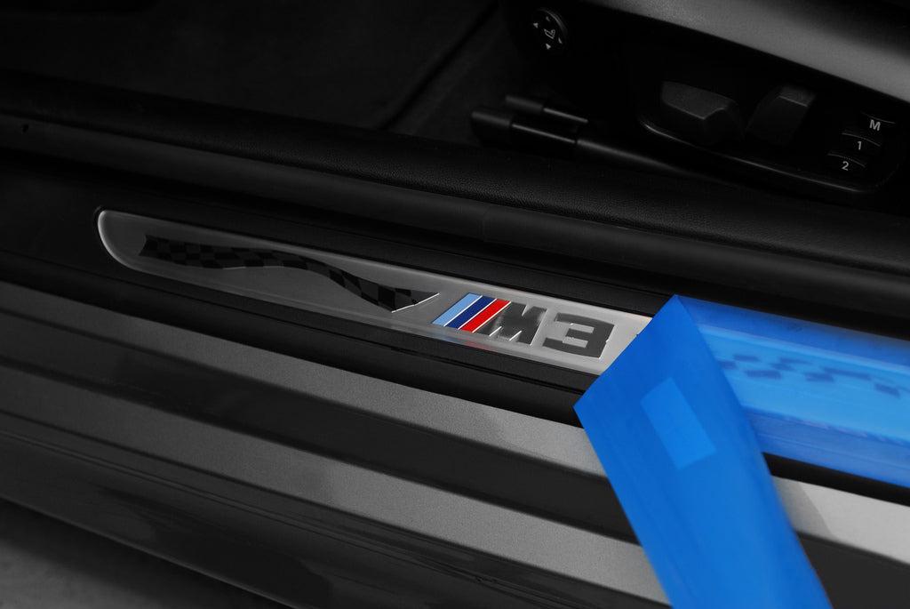 BMW E92 / E93 M3 Competition Door Sill Set-Interior-Silicon Valley Bimmer