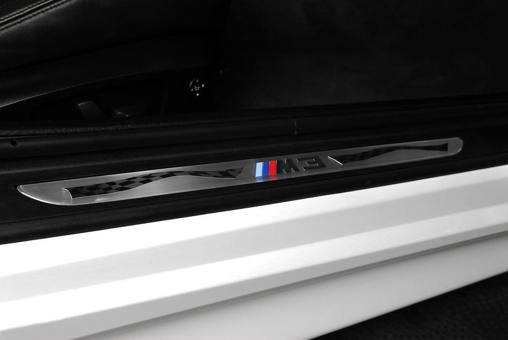 BMW E92 / E93 M3 Competition Door Sill Set-Interior-Silicon Valley Bimmer