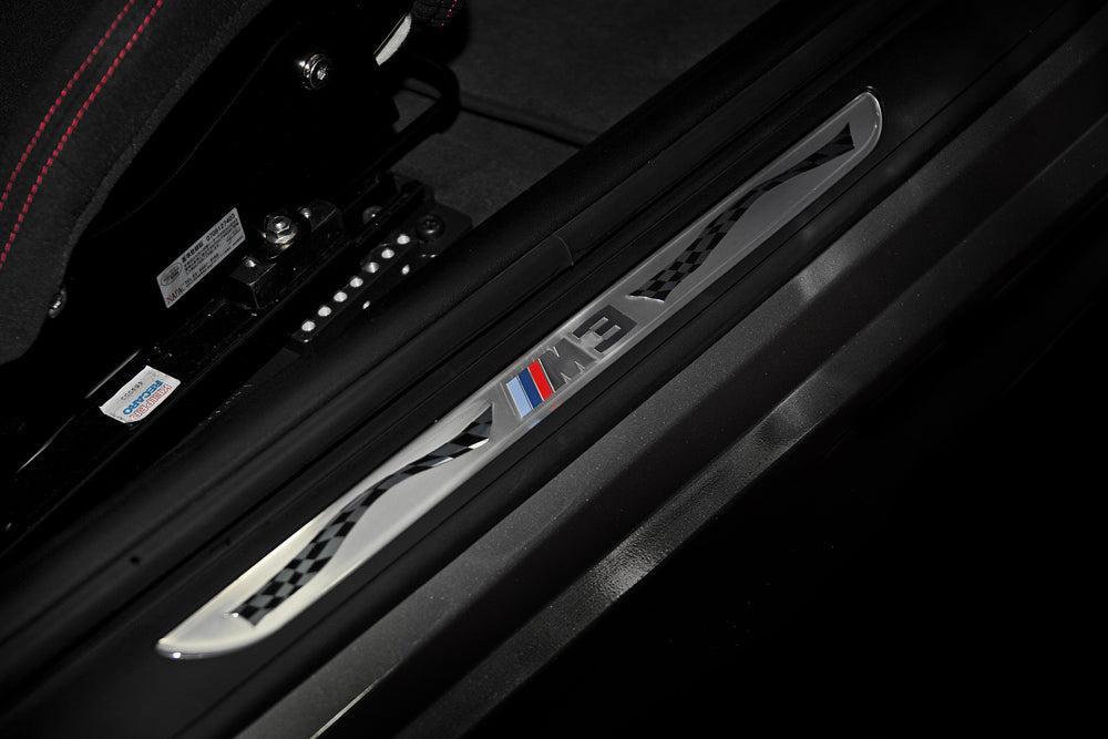 BMW E92 / E93 M3 Competition Door Sill Set-Interior-Silicon Valley Bimmer