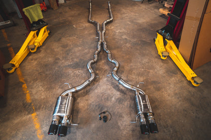 BMW F10 M5 / F12 M6 / F06 M6 Valved Sport Exhaust System-Exhaust-Silicon Valley Bimmer