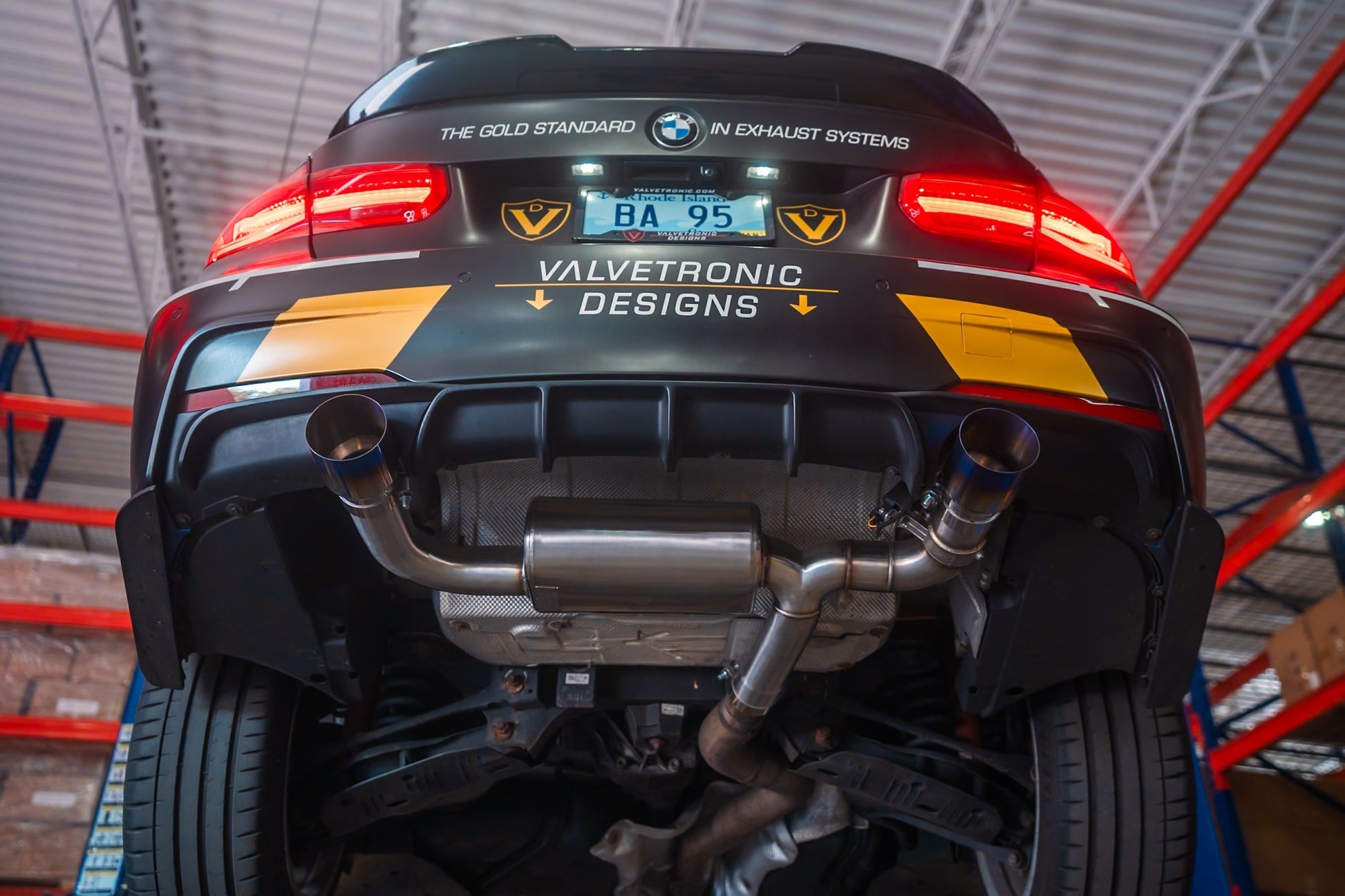 BMW F30 / F22 / F36 / F32 Valved Sport Exhaust System (Axleback) F chassis-Exhaust-Silicon Valley Bimmer