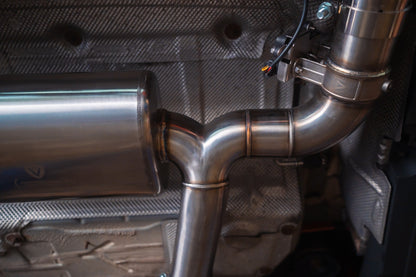 BMW F30 / F22 / F36 / F32 Valved Sport Exhaust System (Axleback) F chassis-Exhaust-Silicon Valley Bimmer