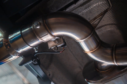 BMW F30 / F22 / F36 / F32 Valved Sport Exhaust System (Axleback) F chassis-Exhaust-Silicon Valley Bimmer
