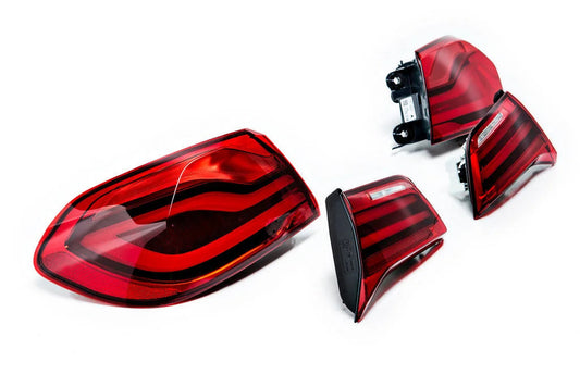 BMW F32 / F33 4-Series / F82 / F83 M4 LCI LED Tail Lamp Set - Shadowline-Exterior-Silicon Valley Bimmer