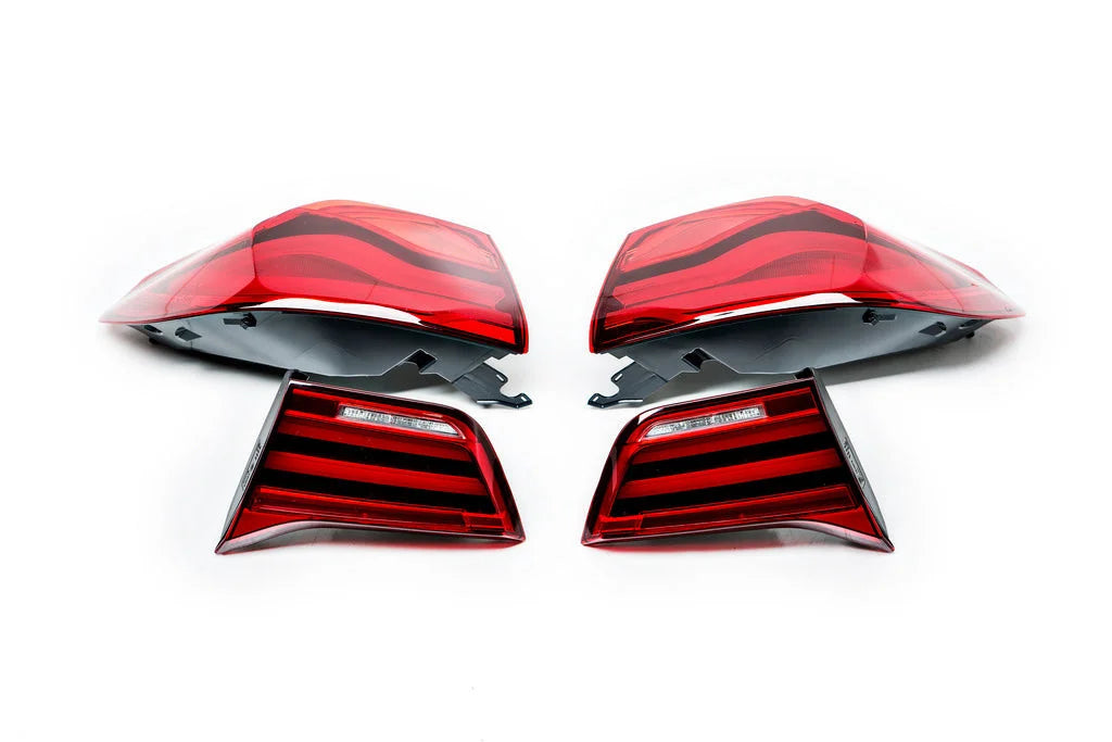 BMW F32 / F33 4-Series / F82 / F83 M4 LCI LED Tail Lamp Set - Shadowline-Exterior-Silicon Valley Bimmer