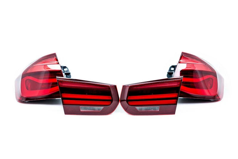 BMW F80 M3 / F30 LCI LED Shadowline Euro Tail Light Set-Exterior-Silicon Valley Bimmer