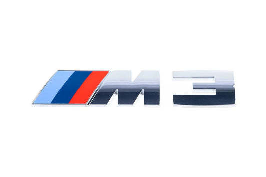 BMW F80 M3 OE Chrome Trunk Emblem-Exterior-Silicon Valley Bimmer