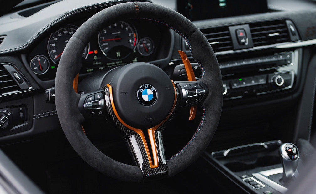 BMW F82 M4 GTS Steering Wheel-Interior-Silicon Valley Bimmer