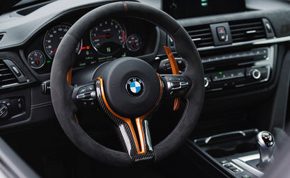 BMW F82 M4 GTS Steering Wheel-Interior-Silicon Valley Bimmer