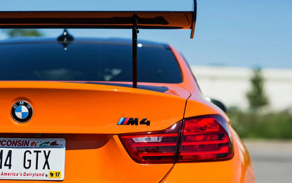 BMW F82 M4 Trunk Emblem - Gloss Black-Exterior-Silicon Valley Bimmer