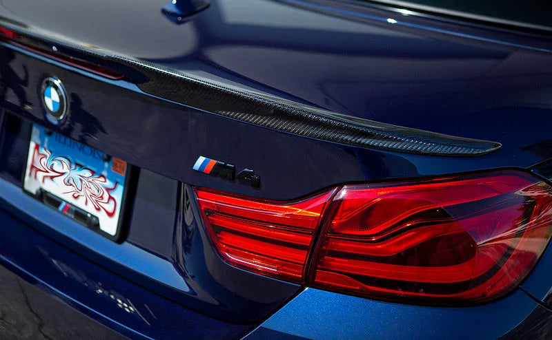 BMW F82 M4 Trunk Emblem - Gloss Black-Exterior-Silicon Valley Bimmer