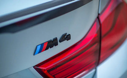BMW F82 M4 Trunk Emblem - Gloss Black-Exterior-Silicon Valley Bimmer