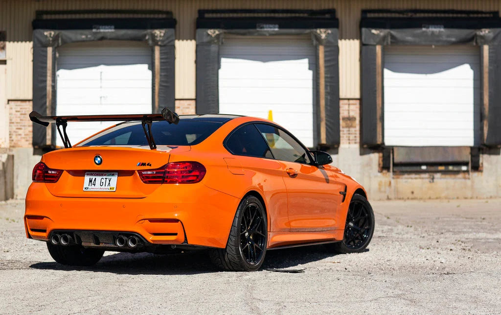 BMW F82 M4 Trunk Emblem - Gloss Black-Exterior-Silicon Valley Bimmer