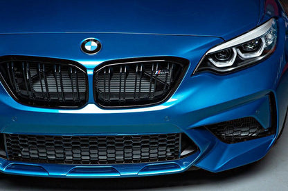 BMW F87 M2 Competition / CS OE Front Grille Emblem-Exterior-Silicon Valley Bimmer