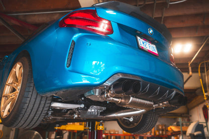 BMW F87 M2 Competition Equal Length Valved Sport Exhaust System-Exhaust-Silicon Valley Bimmer