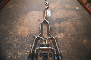 BMW F87 M2 Competition Equal Length Valved Sport Exhaust System-Exhaust-Silicon Valley Bimmer