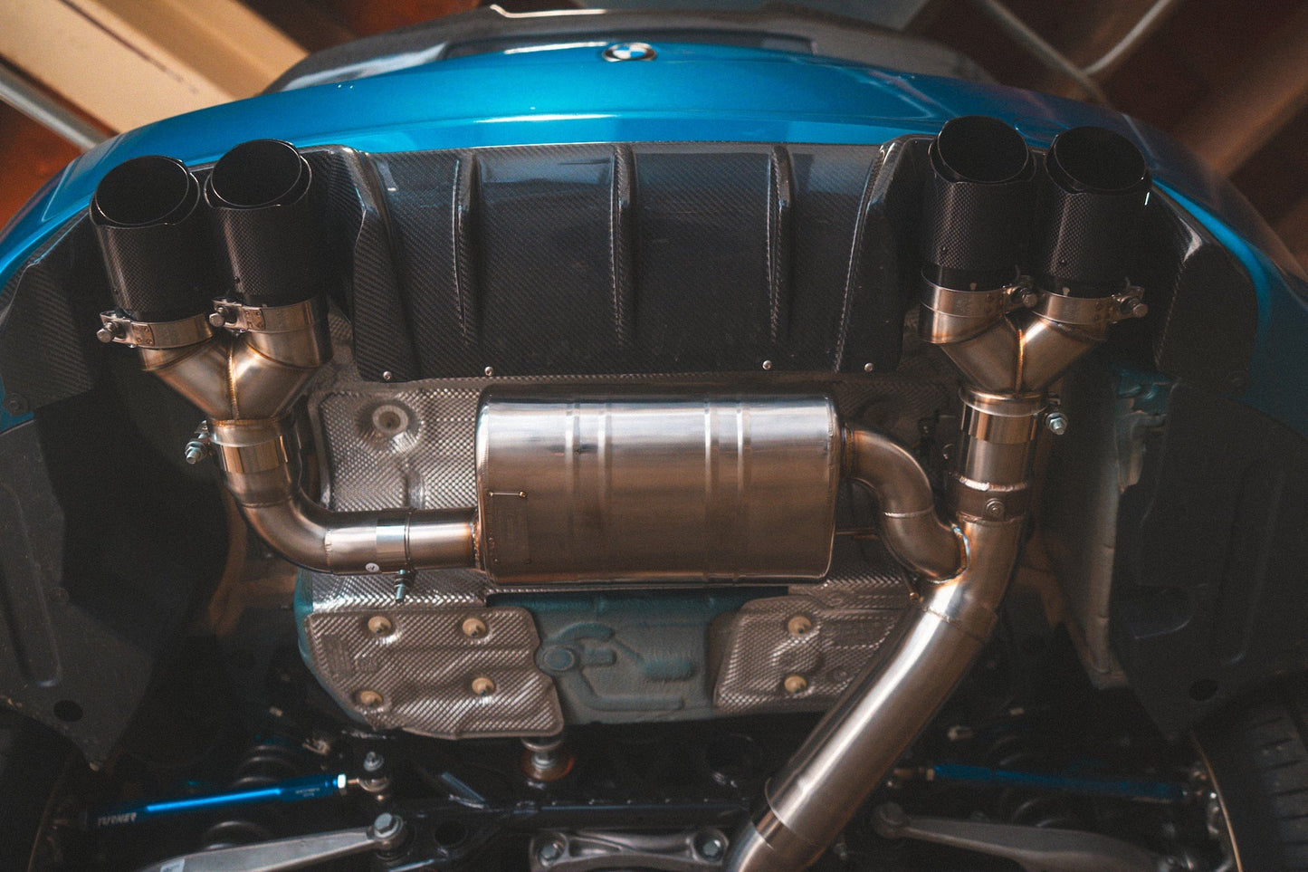 BMW F87 M2 Competition Equal Length Valved Sport Exhaust System-Exhaust-Silicon Valley Bimmer
