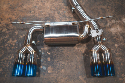 BMW F87 M2 Competition Equal Length Valved Sport Exhaust System-Exhaust-Silicon Valley Bimmer