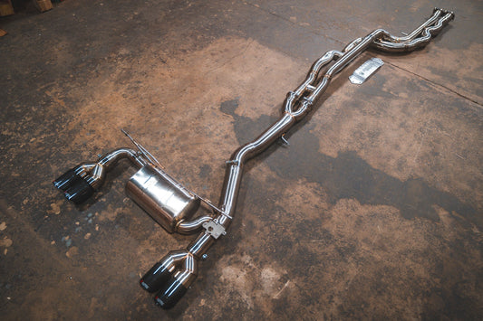 BMW F87 M2 Competition Equal Length Valved Sport Exhaust System-Exhaust-Silicon Valley Bimmer