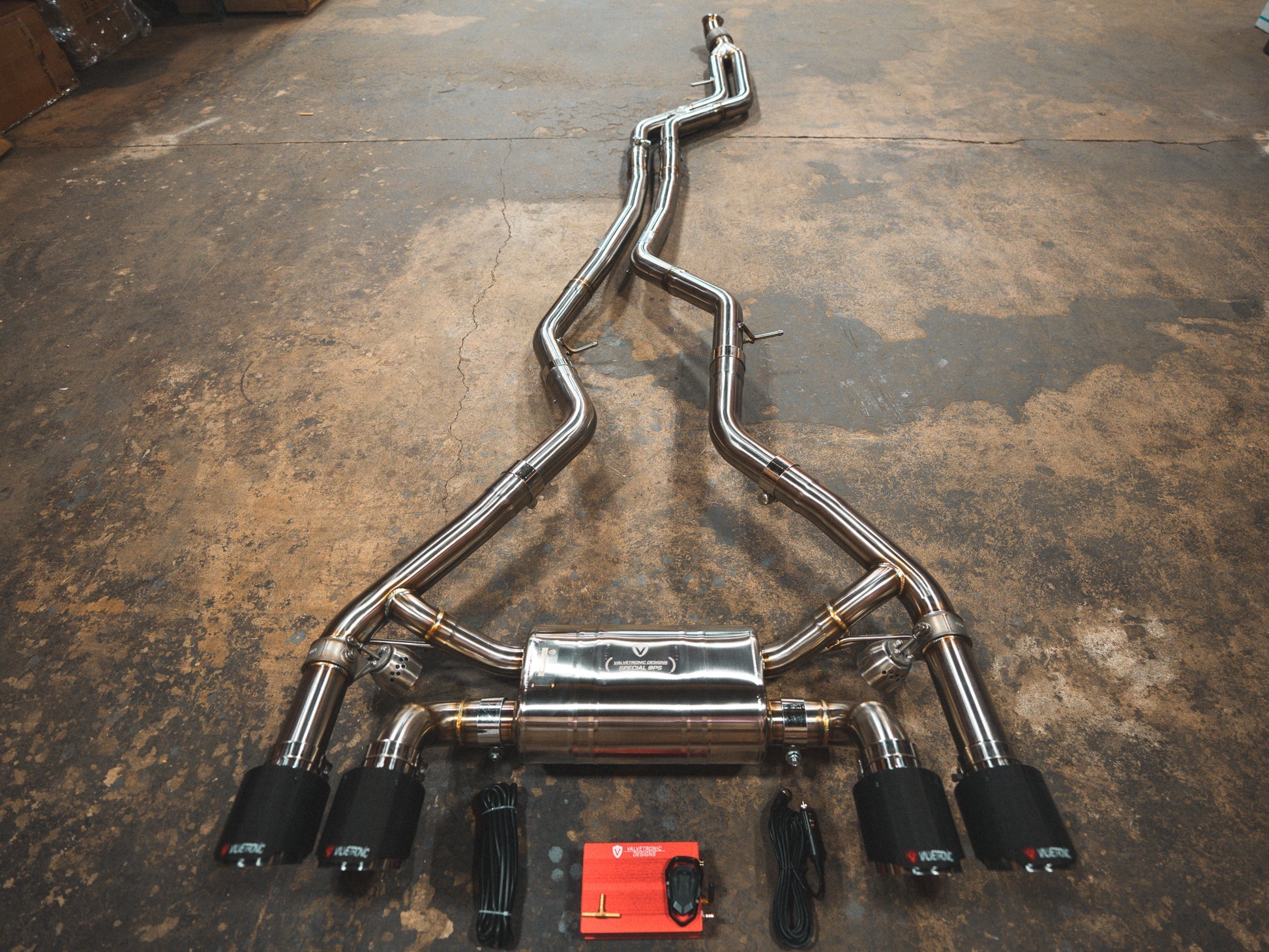 BMW F87 M2 Valved Sport Exhaust System (N55)-Exhaust-Silicon Valley Bimmer