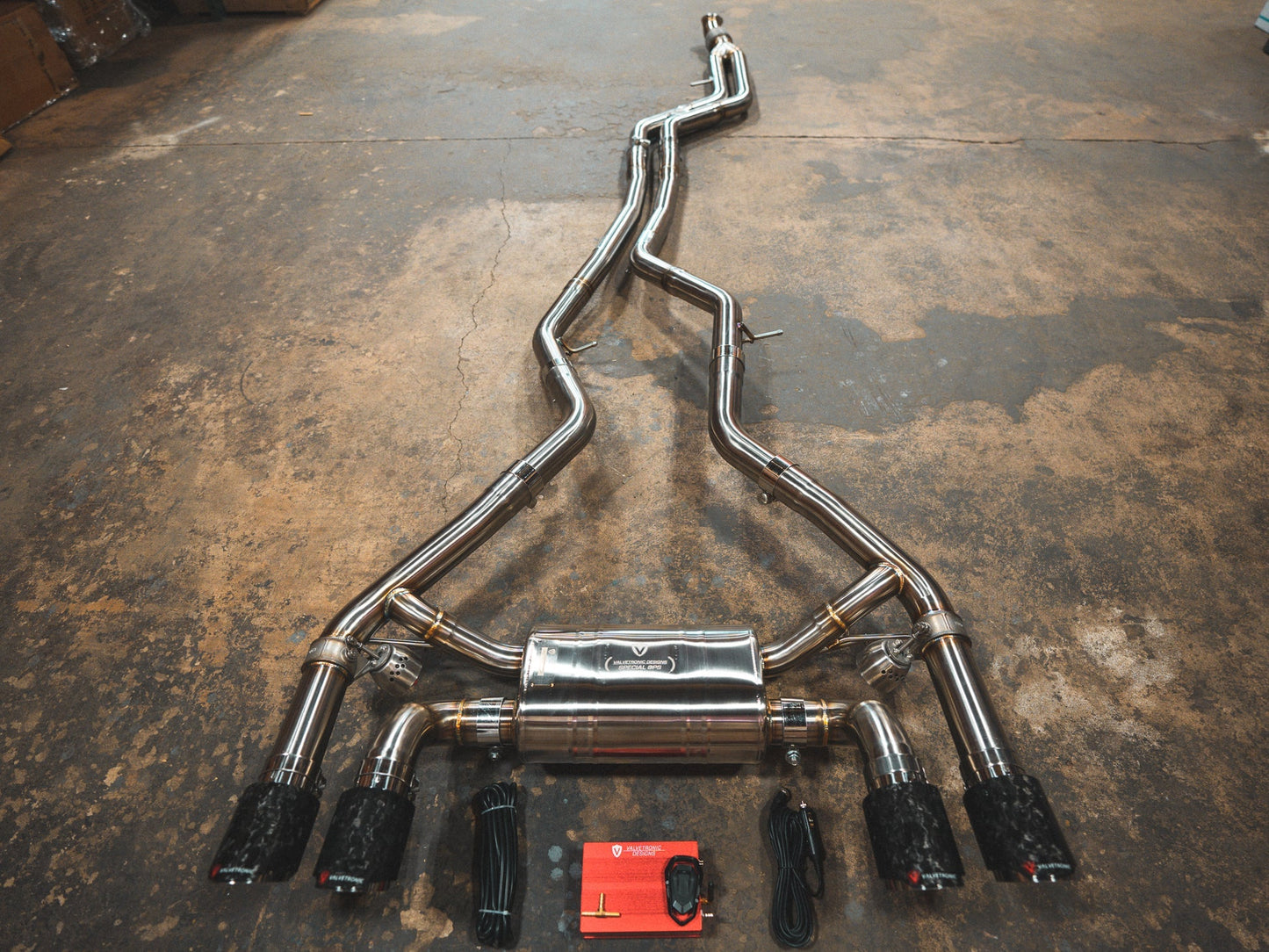 BMW F87 M2 Valved Sport Exhaust System (N55)-Exhaust-Silicon Valley Bimmer