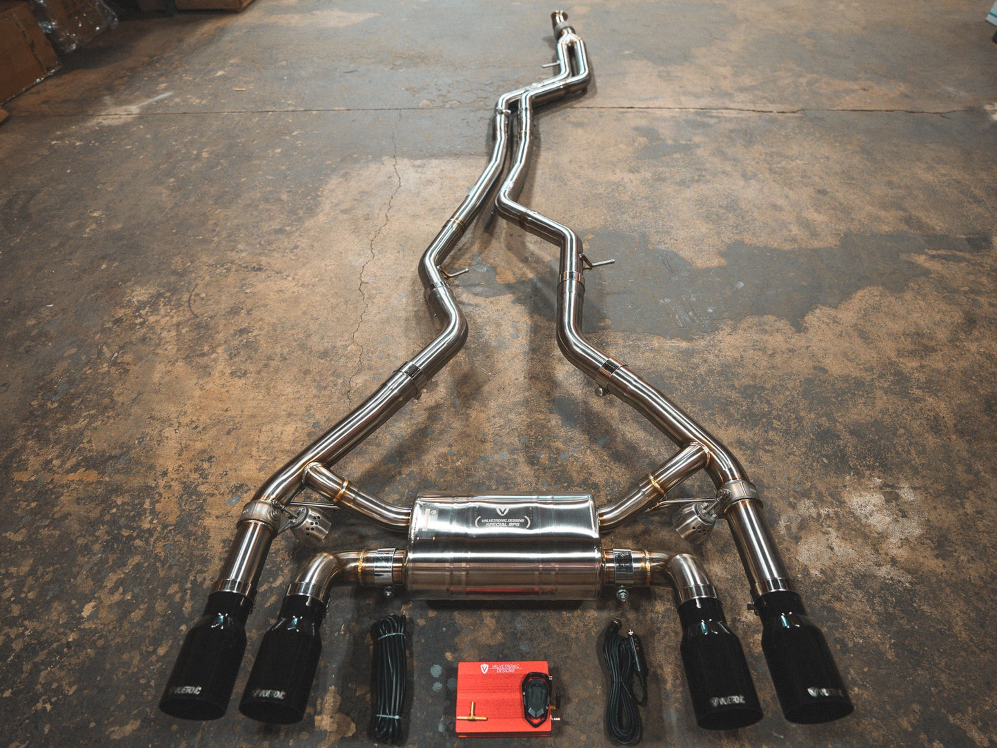 BMW F87 M2 Valved Sport Exhaust System (N55)-Exhaust-Silicon Valley Bimmer