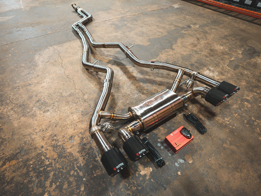 BMW F87 M2 Valved Sport Exhaust System (N55)-Exhaust-Silicon Valley Bimmer