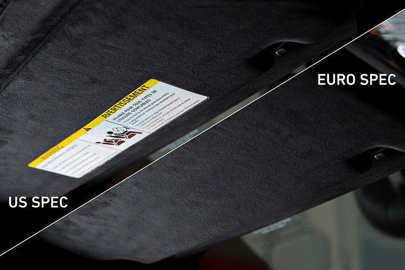 BMW F90 M5 Alcantara European Sun Visor Set-Exterior-Silicon Valley Bimmer