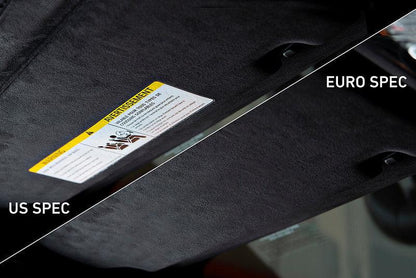 BMW F90 M5 Alcantara European Sun Visor Set-Exterior-Silicon Valley Bimmer