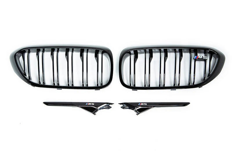 BMW F90 M5 Pre-LCI OEM Shadowline Front Grille-Exterior-Silicon Valley Bimmer