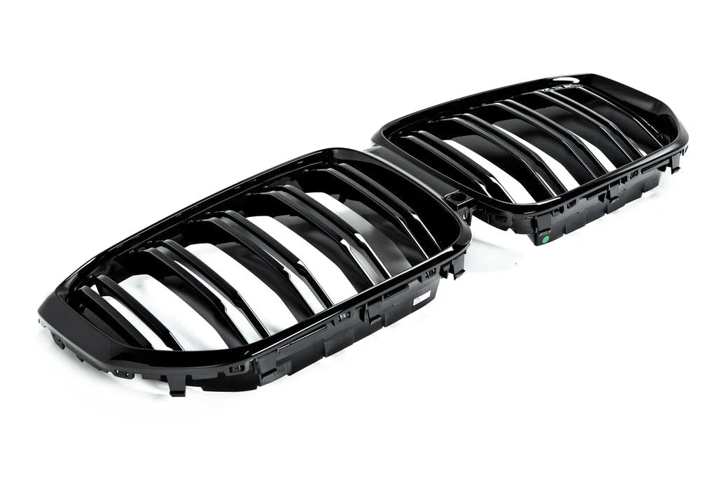 BMW F95 X5M Pre-LCI Gloss Black Front Grille-Exterior-Silicon Valley Bimmer