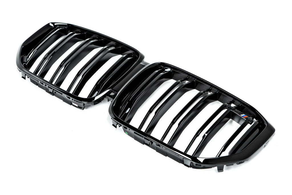 BMW F95 X5M Pre-LCI Gloss Black Front Grille-Exterior-Silicon Valley Bimmer
