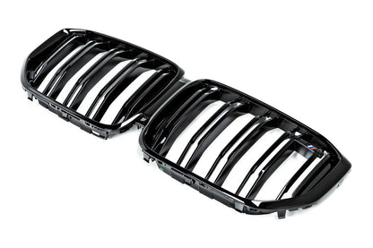BMW F95 X5M Pre-LCI Gloss Black Front Grille-Exterior-Silicon Valley Bimmer